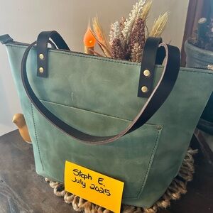 Portland Leather Goods Cucumber  Medium Tote Bag